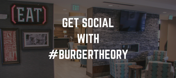 burger theory denver restaurant social media